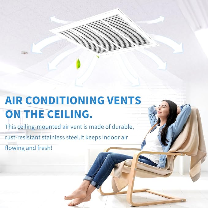 30x20 Return Air Grille, Return Air Vent Cover - Image 6