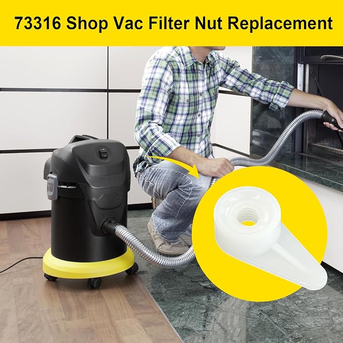 2 Pcs 73316 Shop Vac Filter Nut Replacement - Image 6