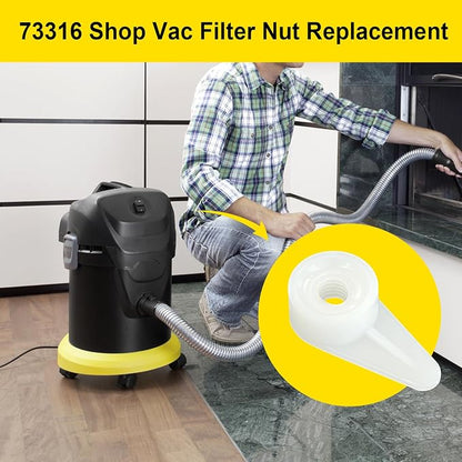 2 Pcs 73316 Shop Vac Filter Nut Replacement - Image 6