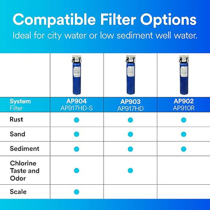 Aqua-Pure AP902 Whole House Sanitary Quick Change Water Filter System, Heavy - Image 5
