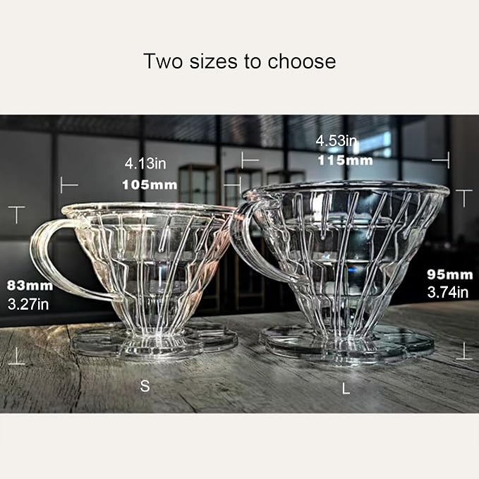 Coffee Filter Cup Dripper Cone for Home Kitchens Slow Brewed Maker - Image 4