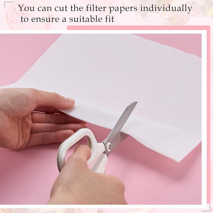600 Sheets Nail Dust Collector Filter Paper Disposable Nail Dust Suction - Image 3