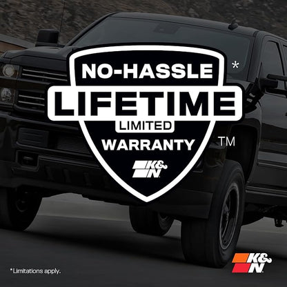 K&N Performance Diesel High-Flow Lifetime Engine Air Filter: Increase Power & - Image 7