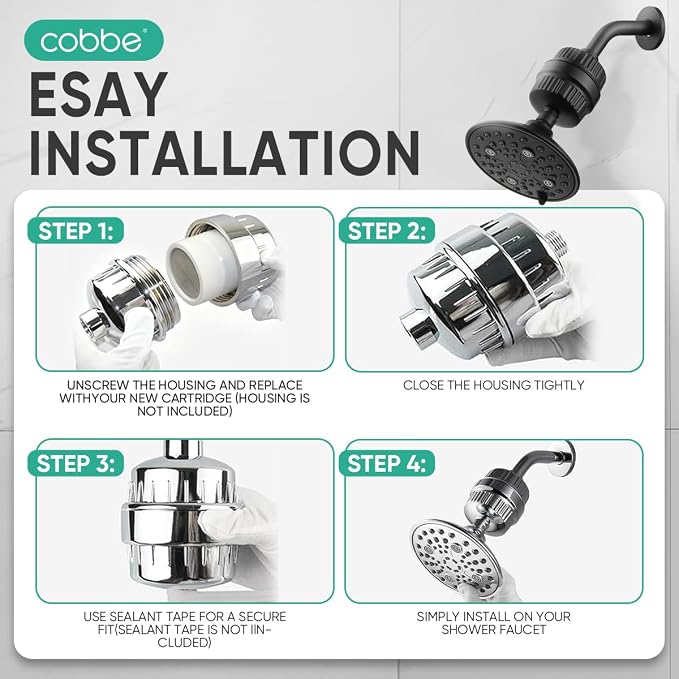 Cobbe High Output Shower Filter - Image 9