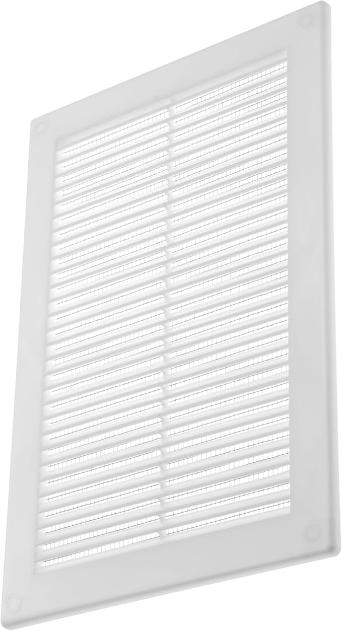 Vent Systems 6" x 10" White Plastic Soffit Vent Cover – Durable Flat - Image 7