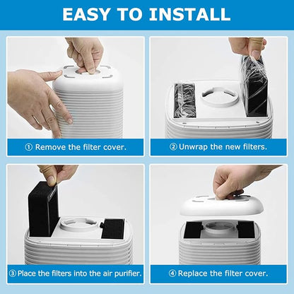 6 Pack LV-H128 Replacement Filter Compatible - Image 7