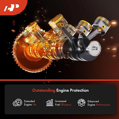 A-Premium High-performance, Pre-oiled Engine Air Filter Compatible - Image 8