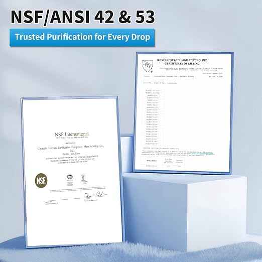 Water Filter for Sink with Faucet, NSF/ANSI 42&53 Improve Taste, EZ Change Life - Image 5