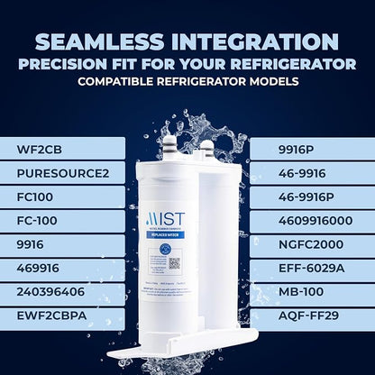 Mist Refrigerator Water Filter Replacement Compatible - Image 3