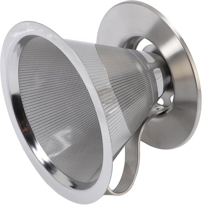 316 Stainless Steel Pour Over Coffee Dripper - Image 9