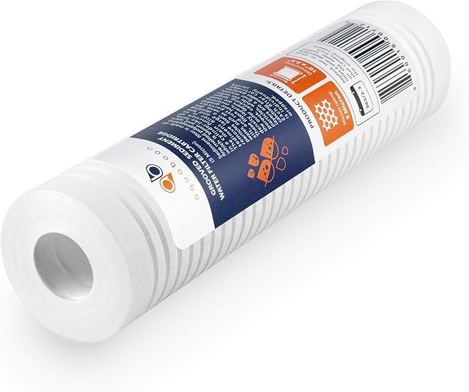 Aquaboon 5 Micron 10 x 2.5 Grooved Sediment Water Filter Replacement - Image 6