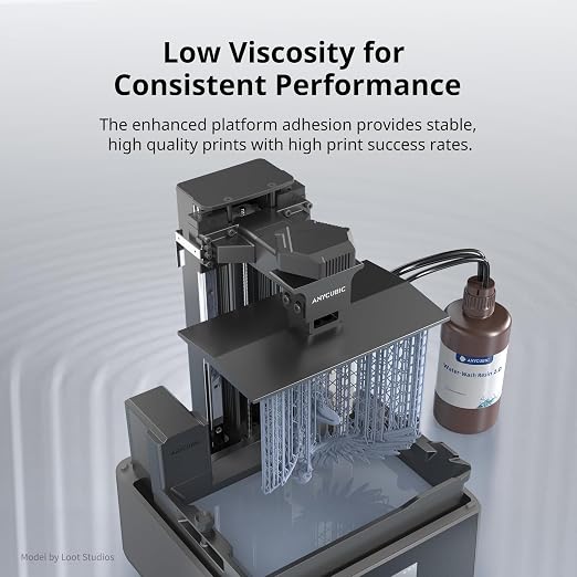 ANYCUBIC Water Washable 3D Printer Resin 2.0, 405nm High Precision 3D Resin - Image 7