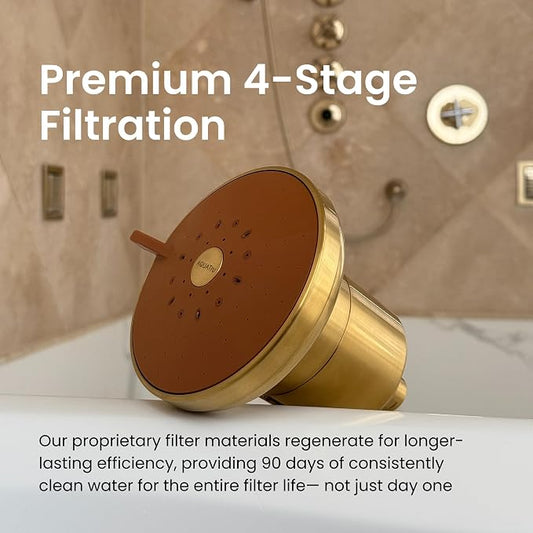 AquaTru Shower - High Pressure Shower Filter Removes Impurities from Hard Water - Image 2