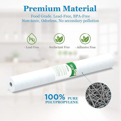 5 Micron Water Filter 20" x 2.5" Replacement Cartridge, 20-inch Sediment - Image 4