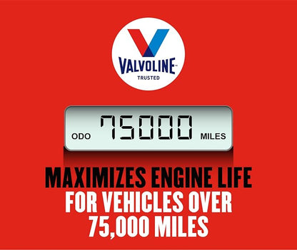Valvoline High Mileage with MaxLife Technology 10W-30 Synthetic Blend Motor Oil - Image 5