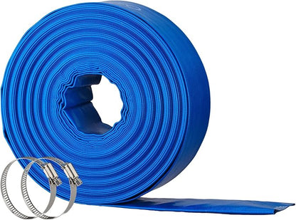 2" x 100FT Pool Backwash Hose, Heavy-Duty Pool Hose, Lay Flat Discharge Hose by Unknown