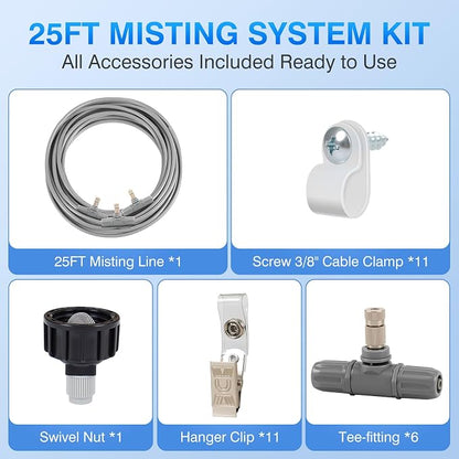 25FT Misters for Outside Patio - Image 2