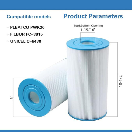 71825 Replaces Hot Springs Spa Filters, Compatible - Image 2