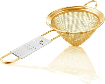 Homestia Fine Mesh Strainer for Kitchen, 304 Stainless Steel Sieve Sifters by Homestia