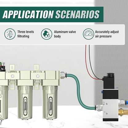Industrial Grade 4-Stage Air Drying System, 3/4" NPT - Image 6