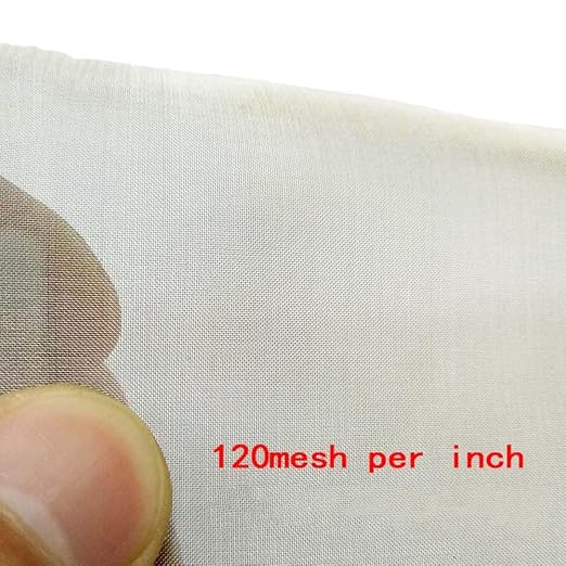 2Pcs 200 Mesh 304 Stainless Steel Fine Pollen Screen Filtration Woven Wire Mesh - Image 2