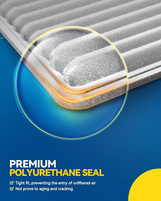 PHILTOP Engine Air Filter CA10190 Replacement - Image 3