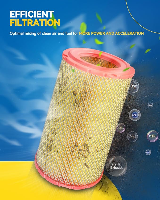 PHILTOP Engine Air Filter, CA11950 2PCS Compatible - Image 5