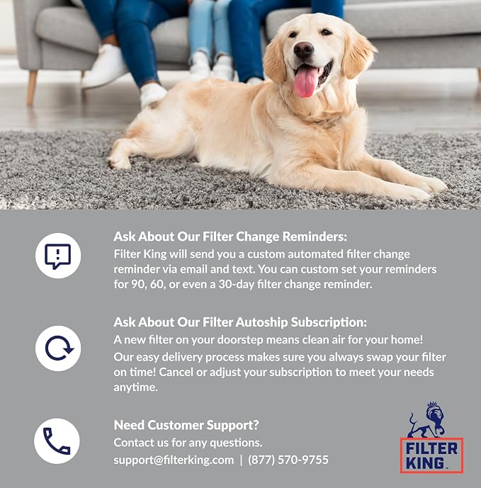 Filter King 16x20x1 Air Filter | 4-PACK | Carbon MERV 8 HVAC Pleated A/C - Image 5