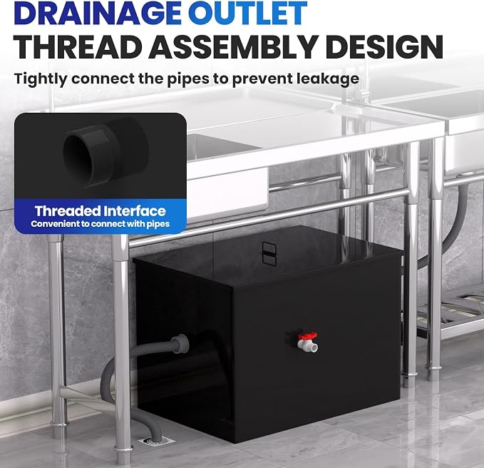 20.3 GPM Under Sink Grease Trap - Image 6