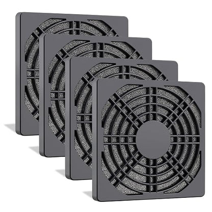 Wathai 4 Pack 90mm Fan Filters for PC Case Fan Dust Filter Cover Computer Mess by Wathai