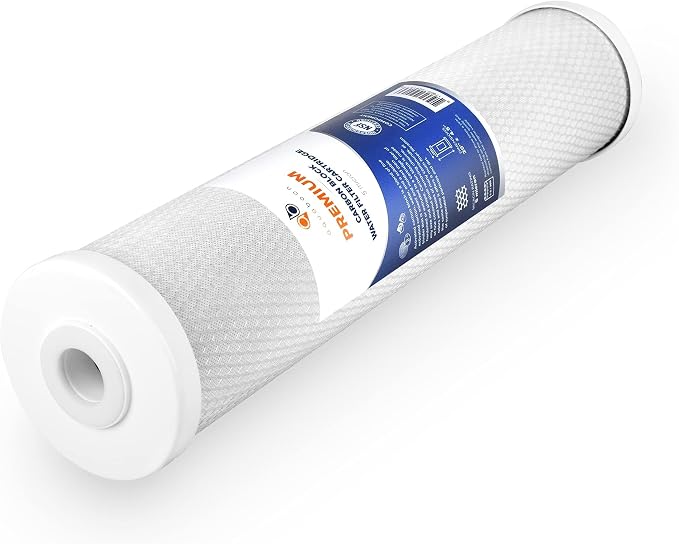 Aquaboon 5 Micron 20 x 4.5 Sediment, Anti-Scale, Carbon Water Filters Cartridges - Image 2