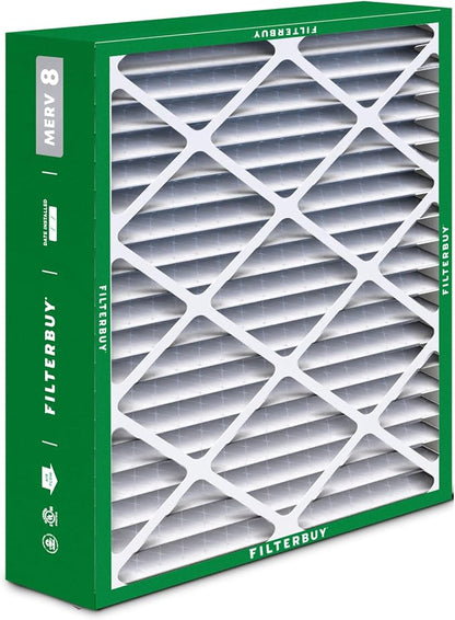 Filterbuy 20x25.25x3.5 Air Filter MERV 8 Essential Dust & Allergy Defense - Image 9