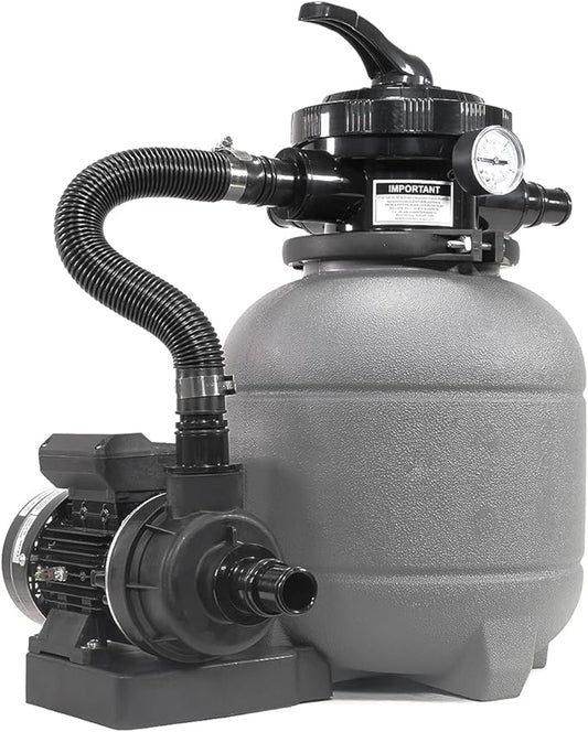 XtremepowerUS 12" Sand Filter for Above-Ground Swimming Pools Max 2, 400GPH by XtremepowerUS