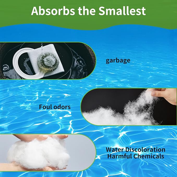 Aquarium Filter Floss 24"x36"x0.5" Filter Floss - Image 6