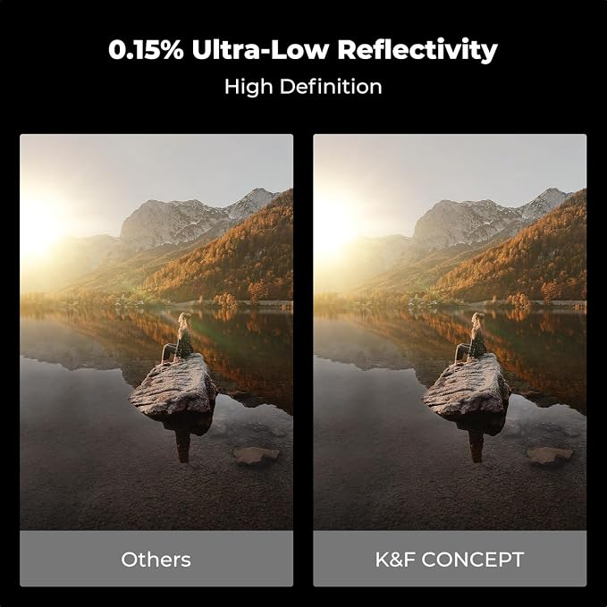 K&F Concept 55mm Circular Polarizers Filter Super Slim - Image 6