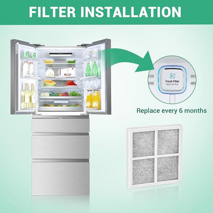 6 Pack Refrigerator Air Filter Replacement, Compatible - Image 6