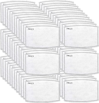 200 PCS PM2.5 Activated Carbon Face Mask Filter by Sanfiland