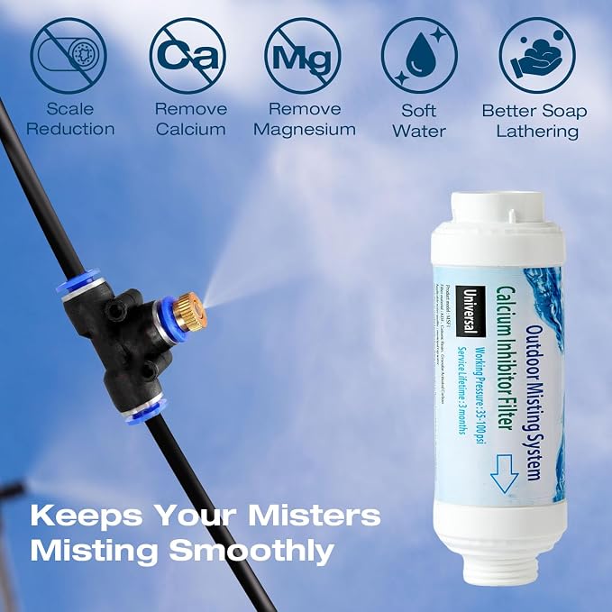 H&G lifestyles Misting System Calcium Inhibitor Filter - Image 5