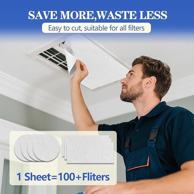 MERV 13 Air Filter Material -23 Ft² Cut to Fit Air Filter Media - Image 4