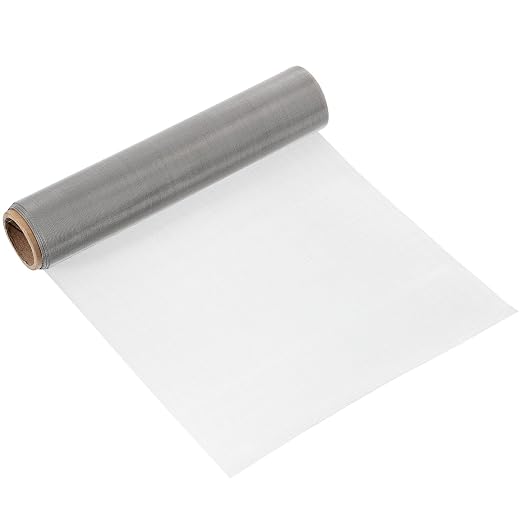 uxcell 60 Mesh 79" x 16" Woven Wire Mesh, 304 Stainless Steel Air Vent Filter - Image 7