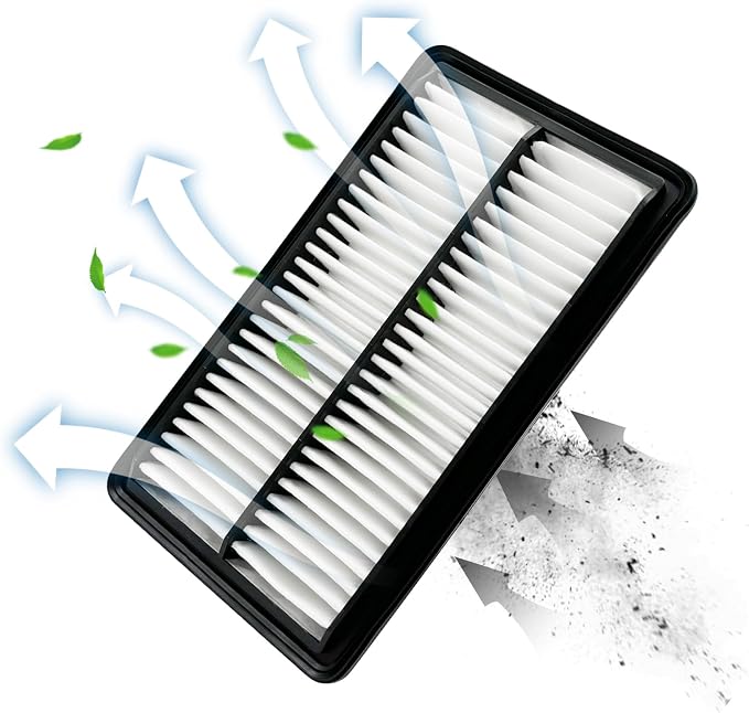 Engine Air Filter JM1722 Fits for 2016-2020 MDX, 2021-2025 TLX 2.0L, 2016-2022 - Image 2