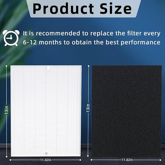 8 Pack C545 H13 HEPA Replacement Filter S Compatible - Image 2