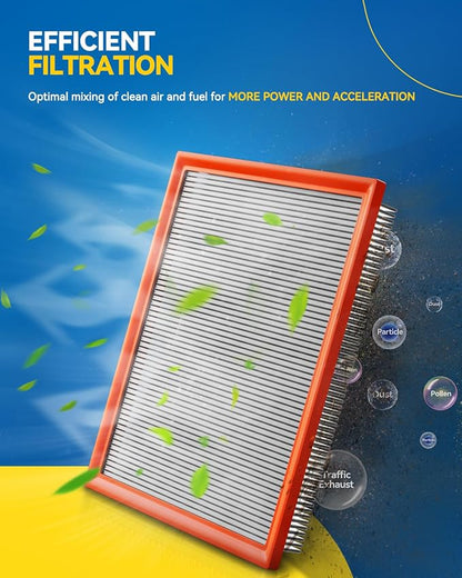 PHILTOP Engine Air Filter, CA12967 Compatible - Image 4