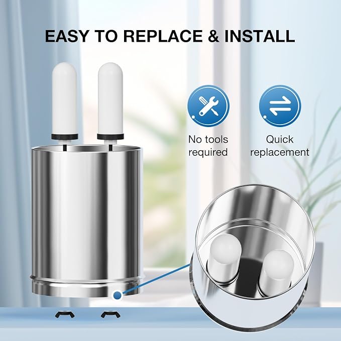 8.46-Inch 3-stage filtration Ceramic Purification Elements NSF/ANSI 42&372 - Image 6