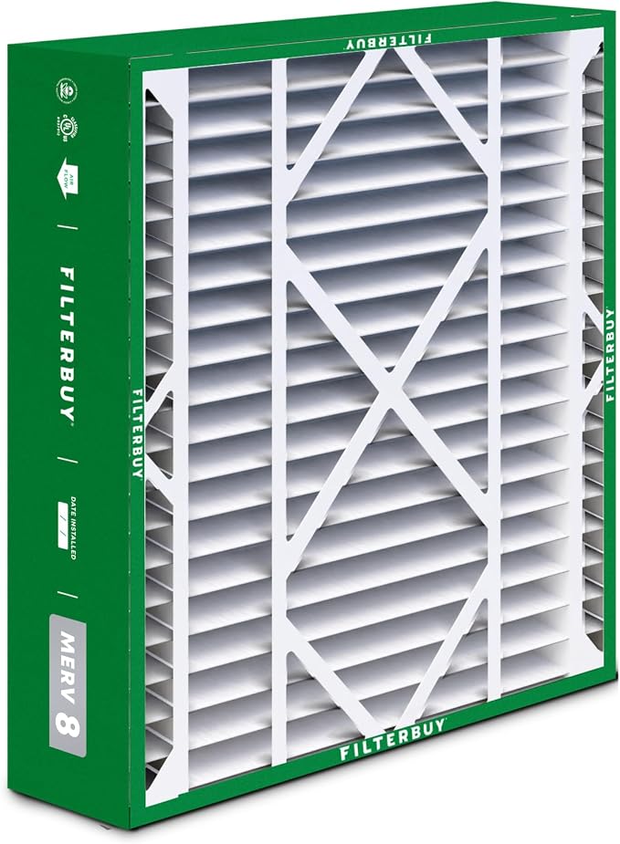 Filterbuy 20x26x5 Air Filter MERV 8 Essential Dust & Allergy Defense, Pleated - Image 8