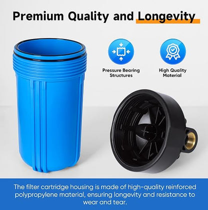 PUREPLUS 2-Stage Whole House Water Filtration System, Heavy Metals & Rust - Image 6