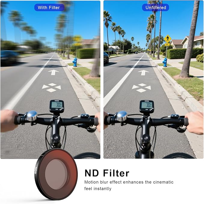 Haoge Filters Set for Insta360 GO Ultra, Includes CPL, and Screen Protector - Image 8