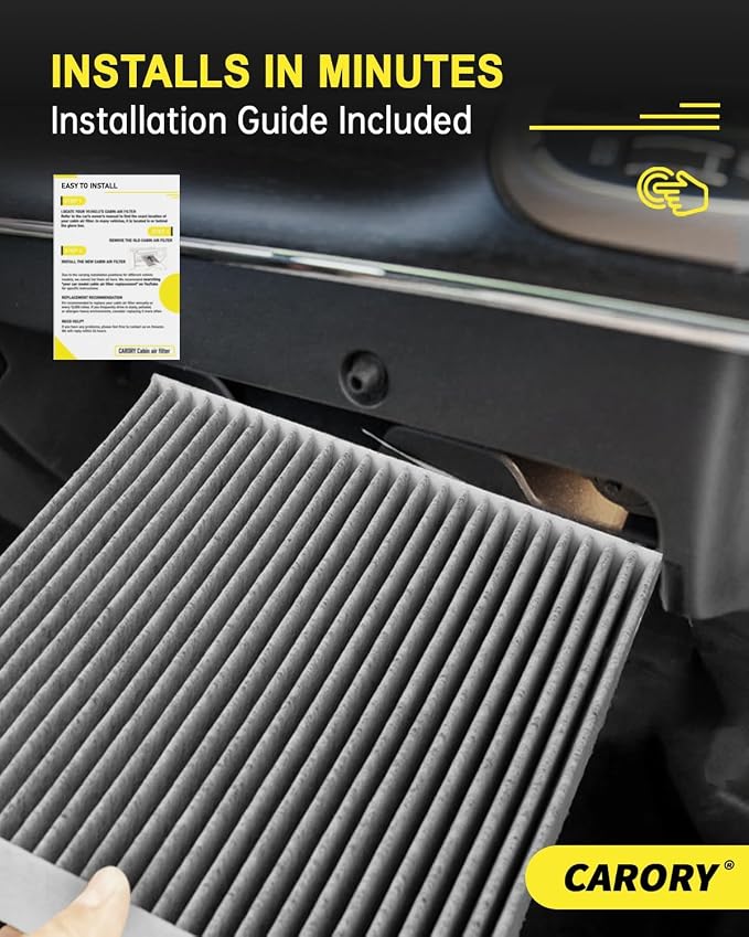 2 Pack Cabin Air Filter w/Activated Carbon - Image 9