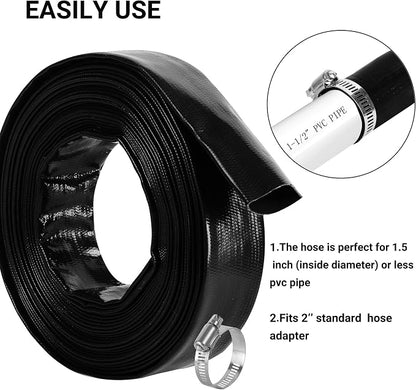 2" x 100 FT Pool Backwash Hose, - Image 5