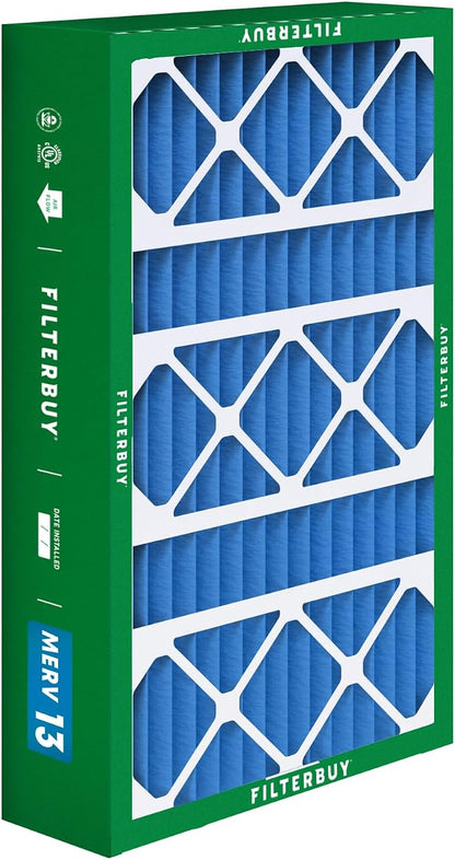 Filterbuy 17x26x4 Air Filter MERV 13 Optimal Smoke & Allergy Defense, - Image 8